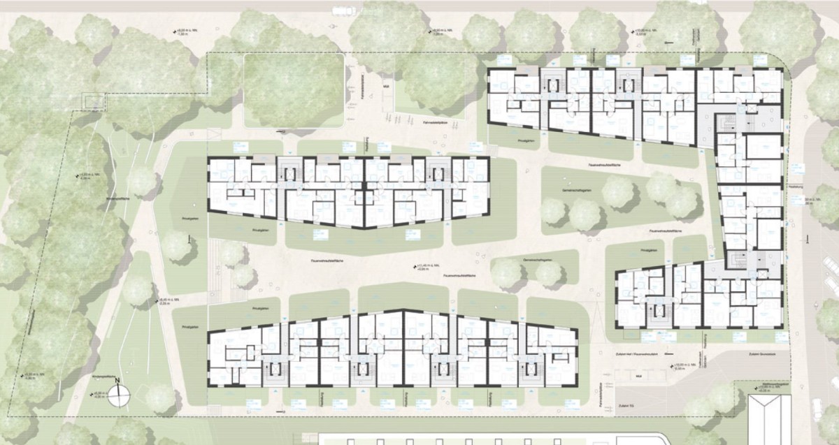 Gruener Grund Ohlsdorf Lageplan 200